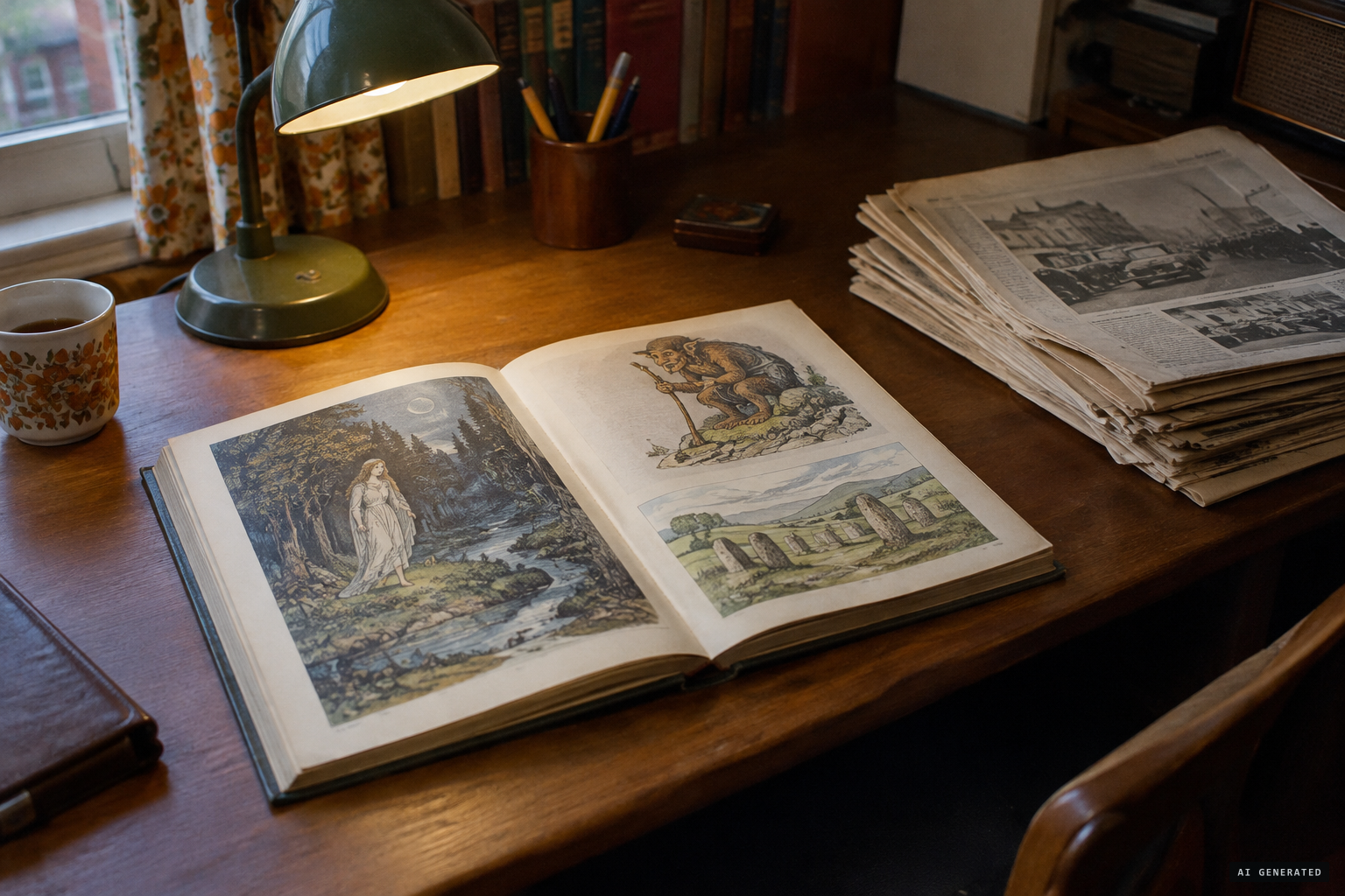 The case finds its way into a 1973 book of British folklore, the sphere growing with each retelling