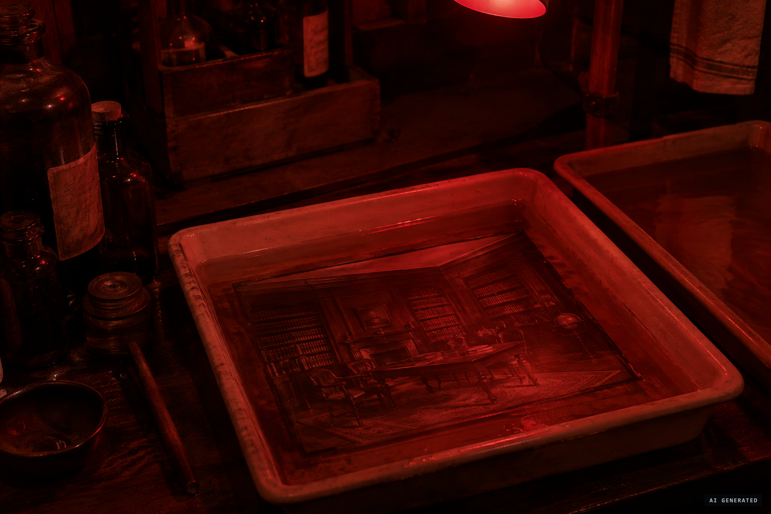 The plate is developed, reportedly a year later
