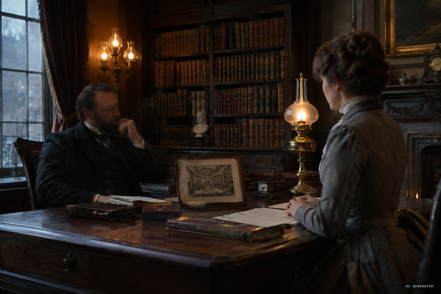Sir William Barrett interviews Miss Corbet for the SPR