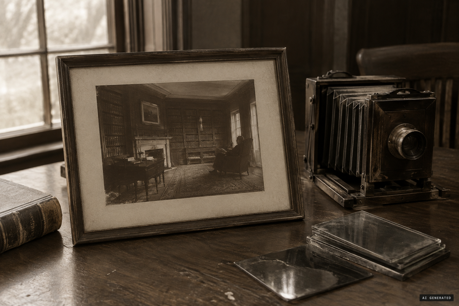 An accidental amateur image, among Britain's most famous ghost photographs