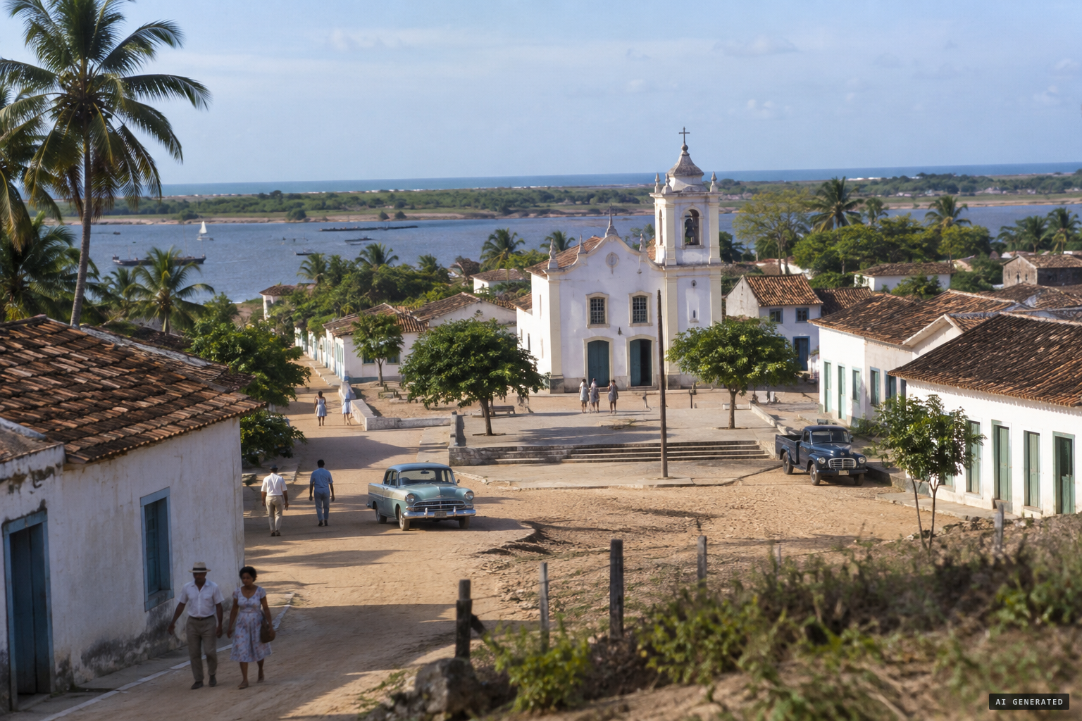 Conde, a municipality on the northern coast of Bahia, near the lower Itapicuru River