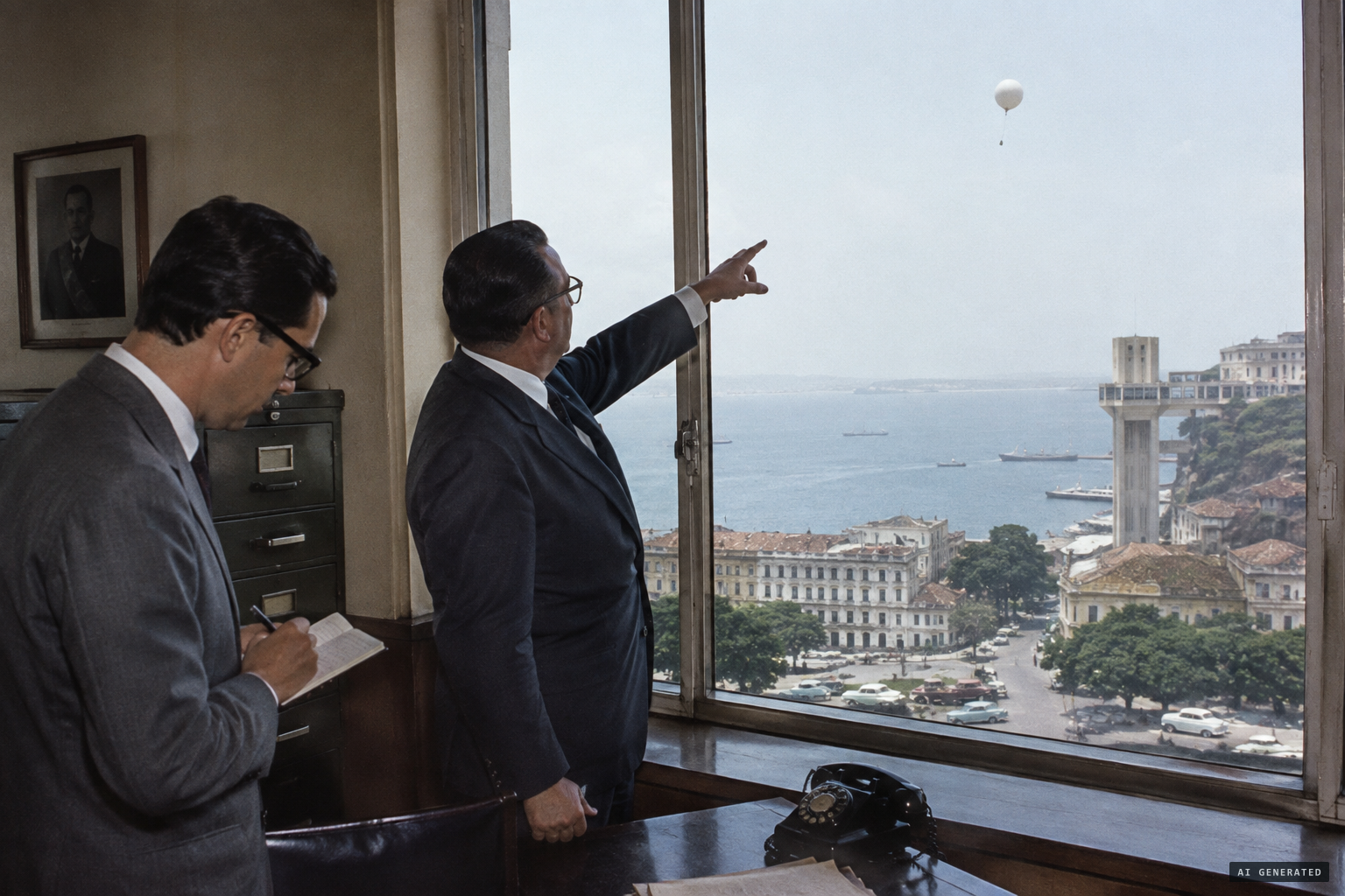 Bahia's Secretary of Public Security suggests a weather balloon, but no sighting was confirmed