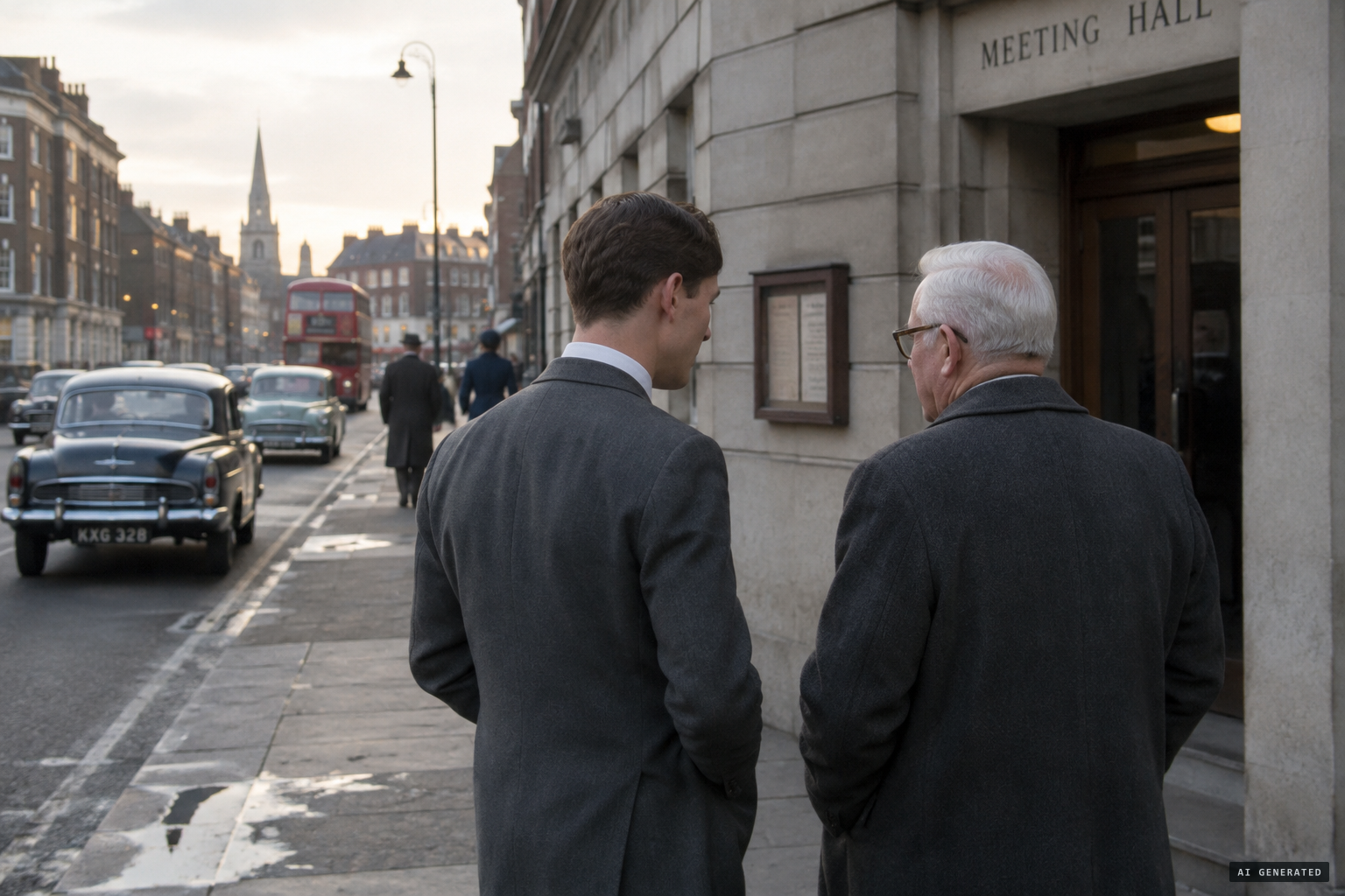 Stephen meets Adamski in London in 1959