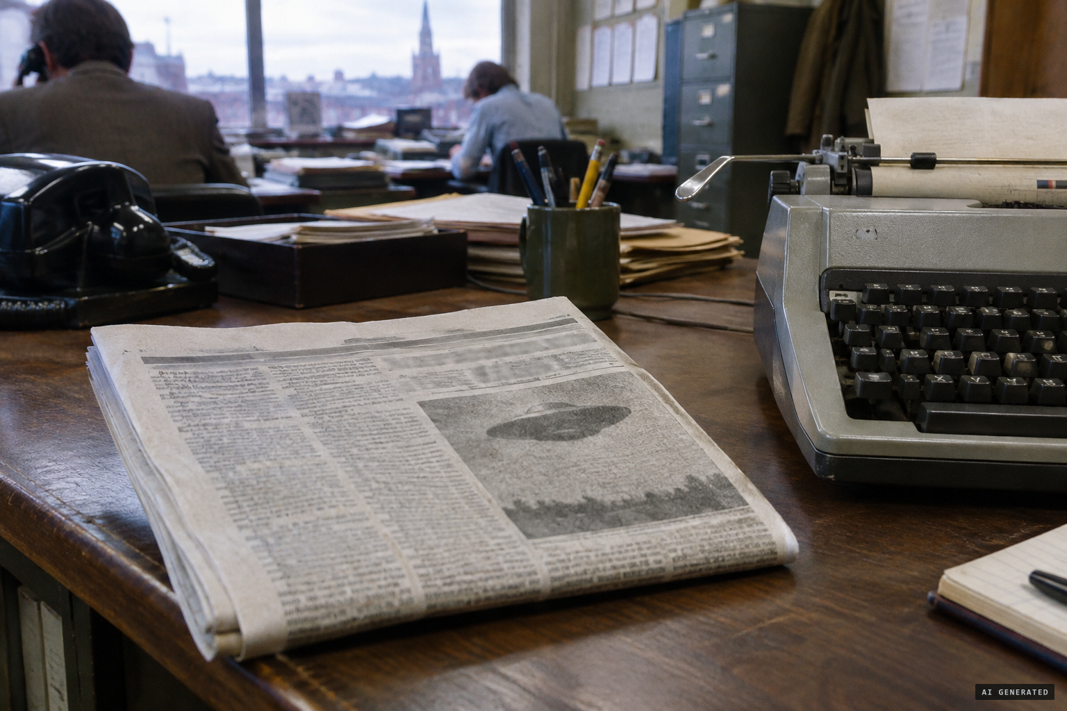 The story reaches print in the Yorkshire Evening Post in 1983