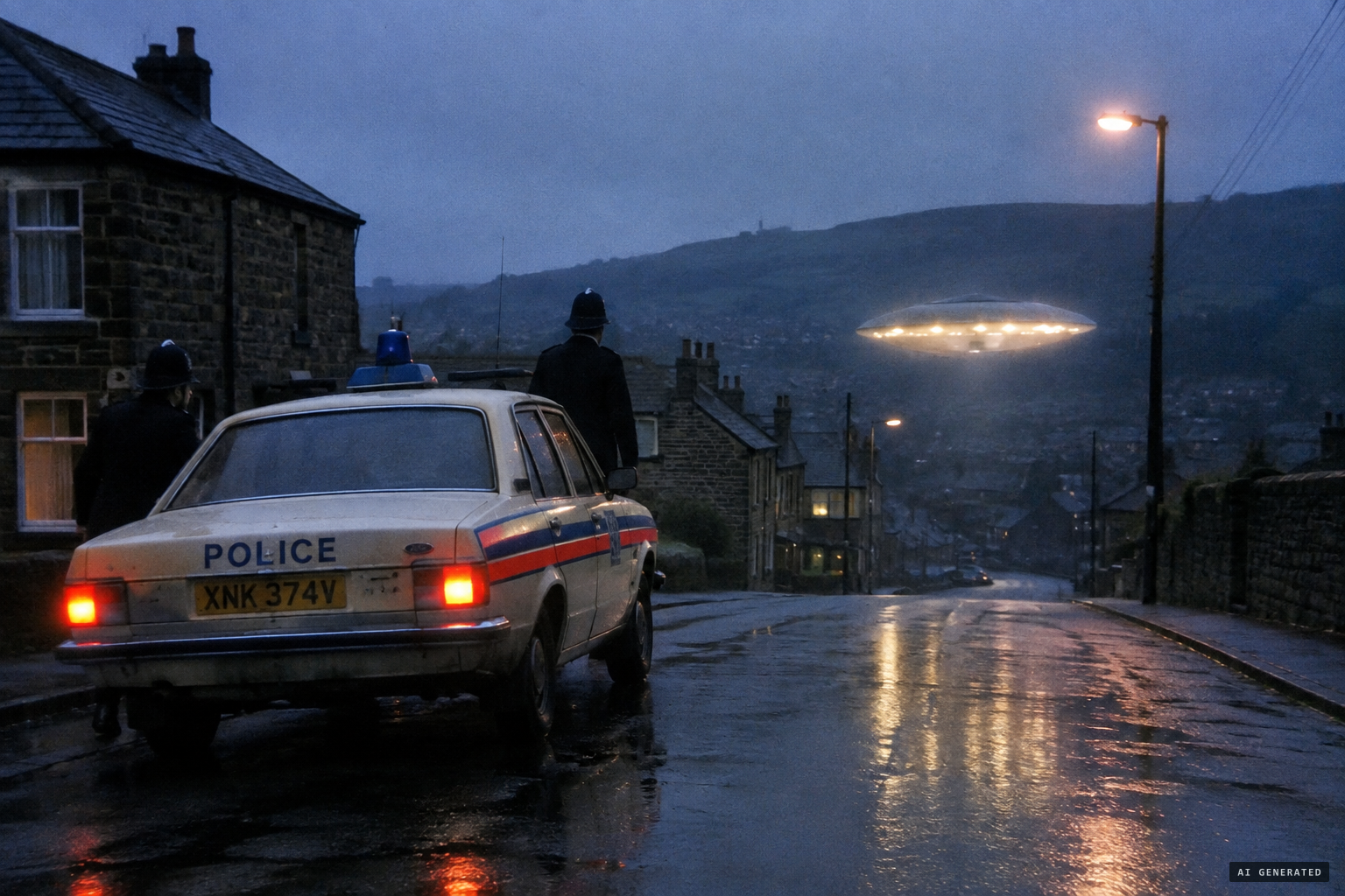 Two years later, PC Alan Godfrey's encounter on patrol in Todmorden