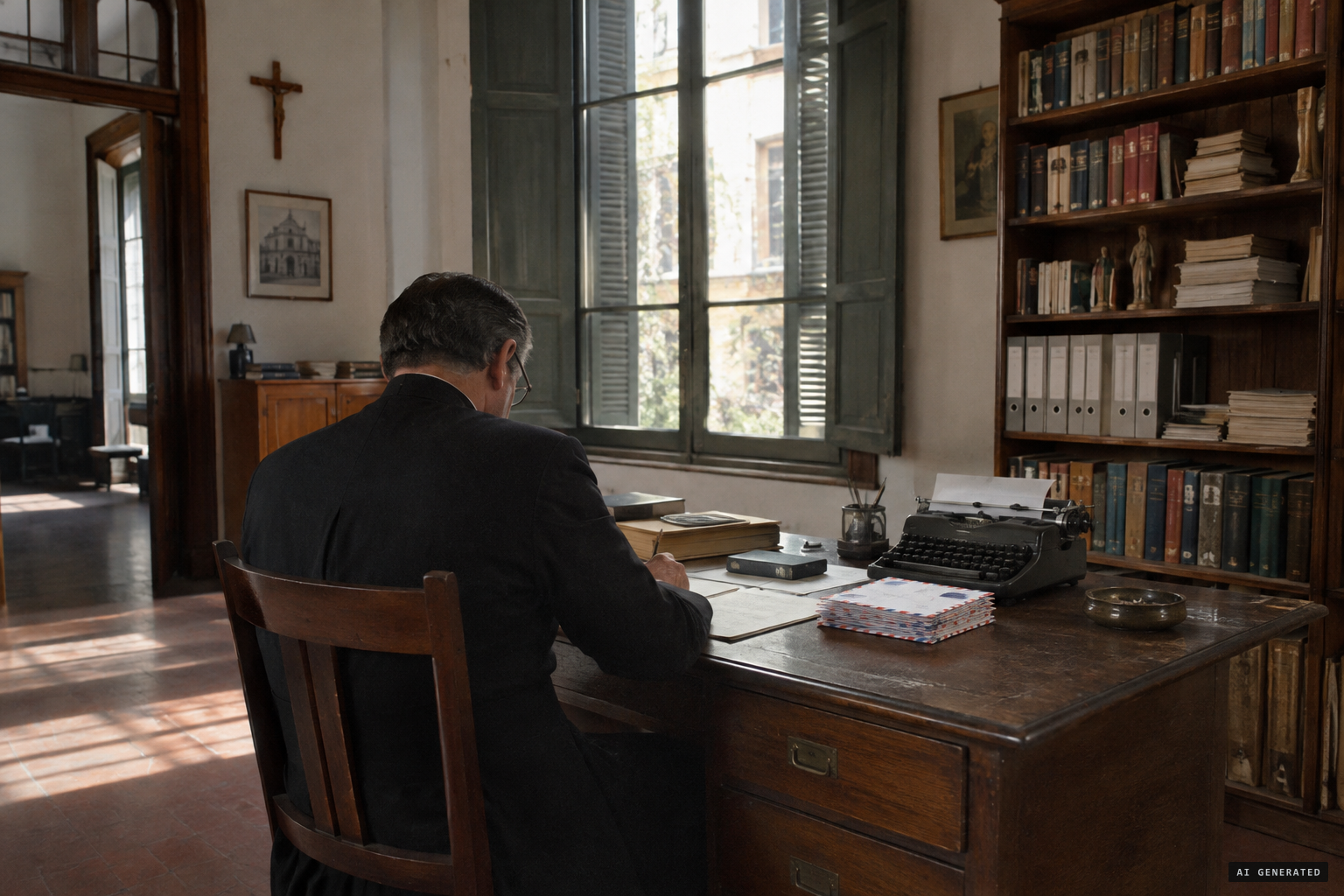 A Jesuit priest at the Institute for Parapsychology, Catholic University of Córdoba