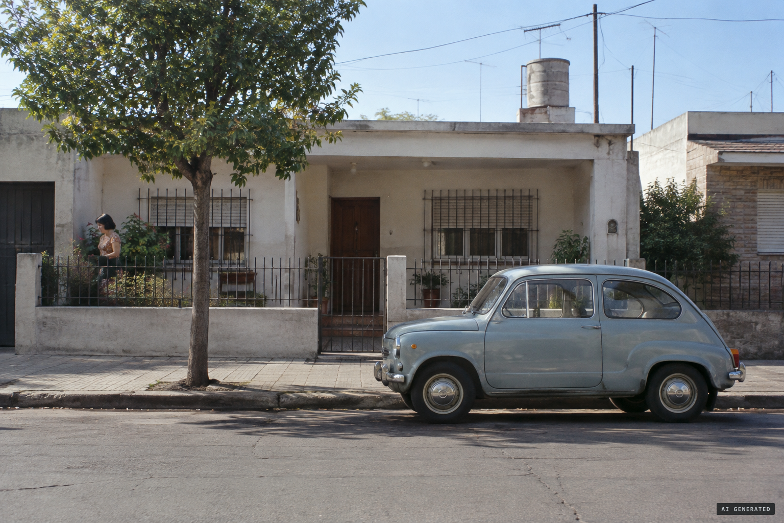 The P.B. family's middle-class home in the city of Córdoba