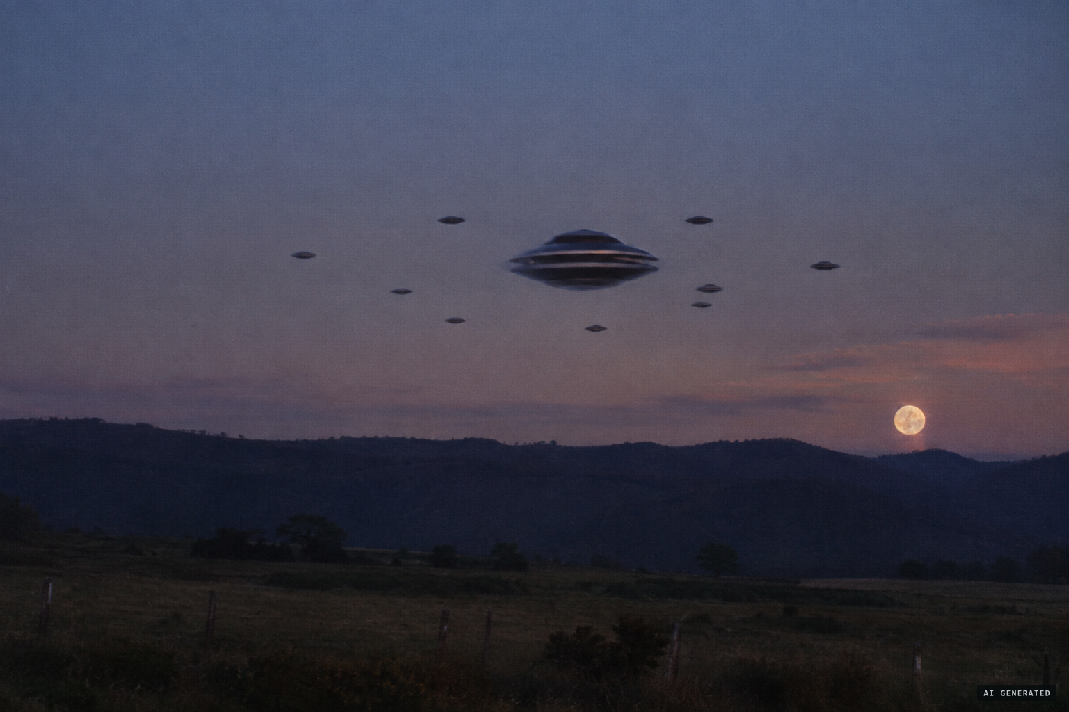 The Cressy cigar and its discs, officially a moonrise