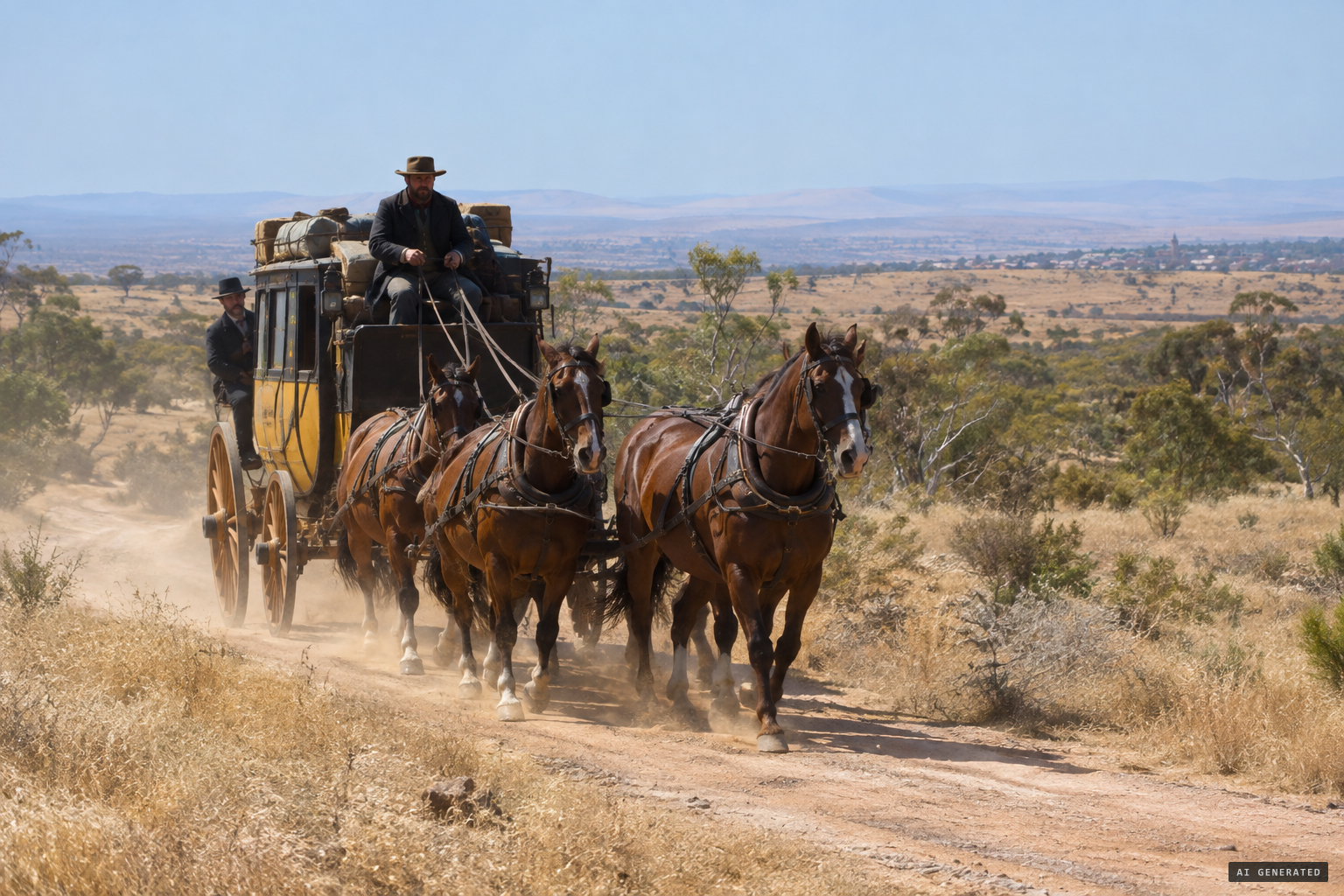 The news travels from Melbourne to Adelaide before 2 March