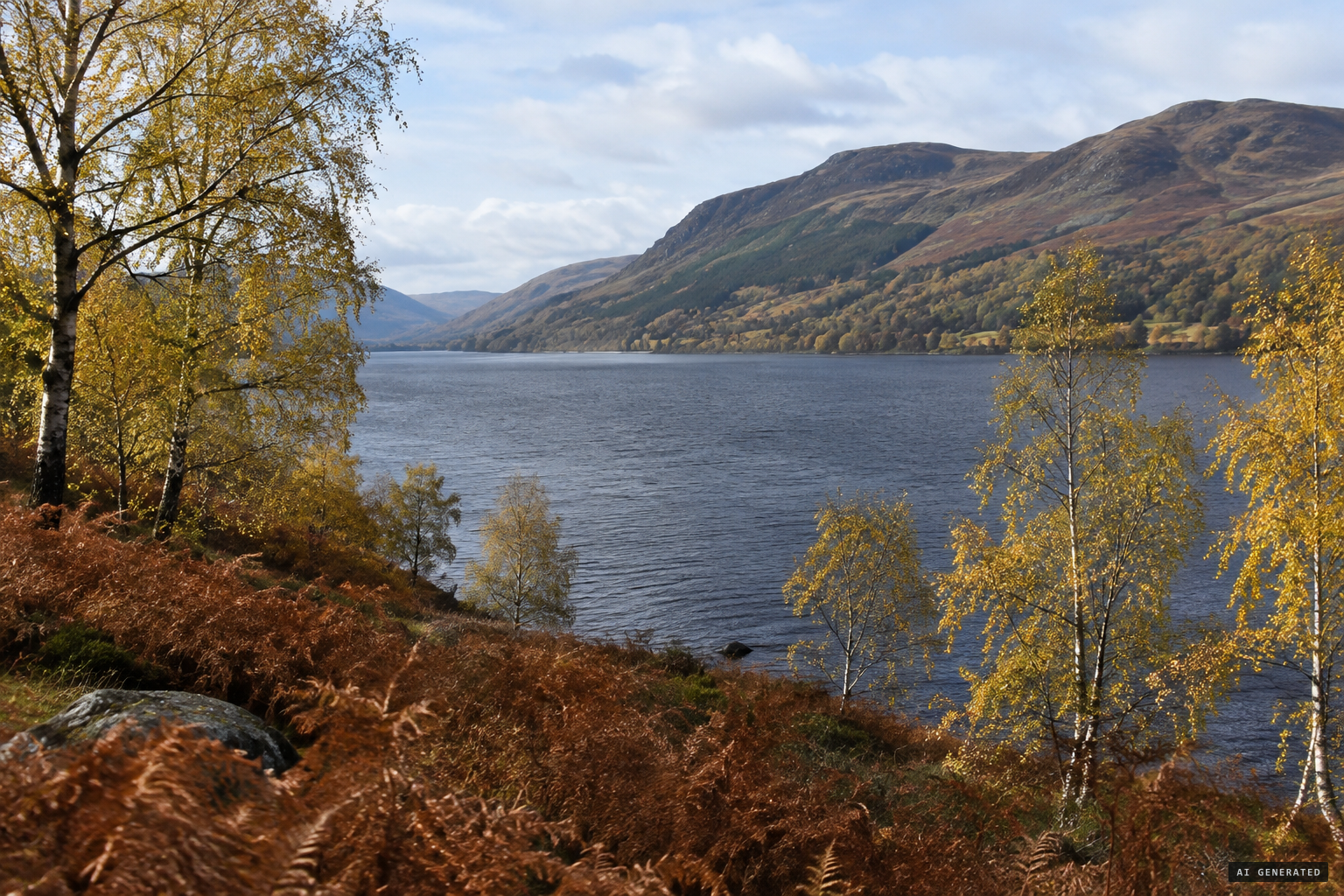 October, 1871 or 1872, on Loch Ness
