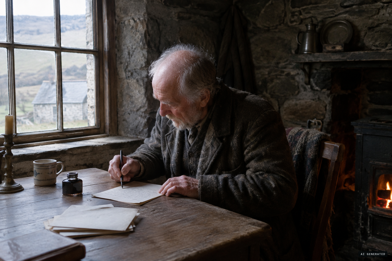His letter: he had told the same story to friends long before the monster became famous