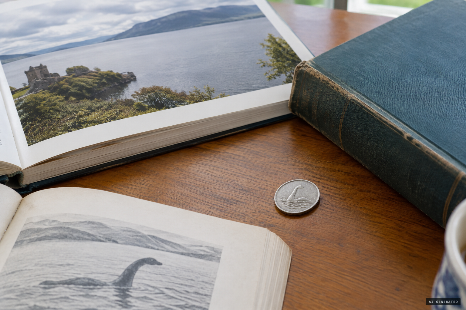Books and the 2019 Royal Mint coin retell the account