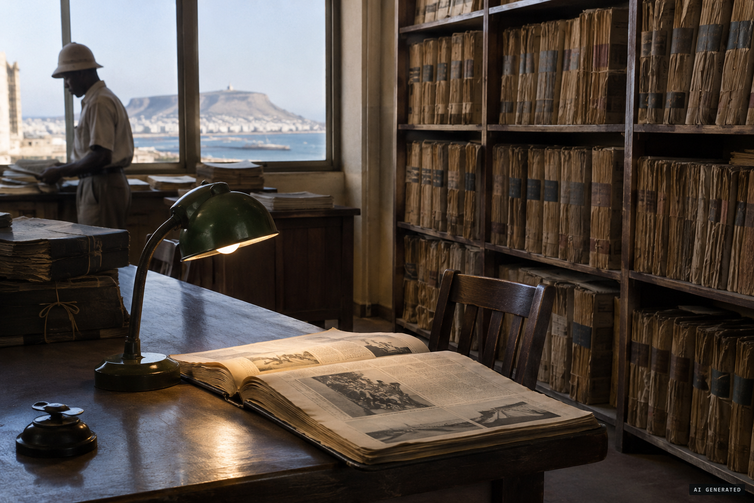 The witness's name may still be waiting in a Dakar newspaper from July 1952