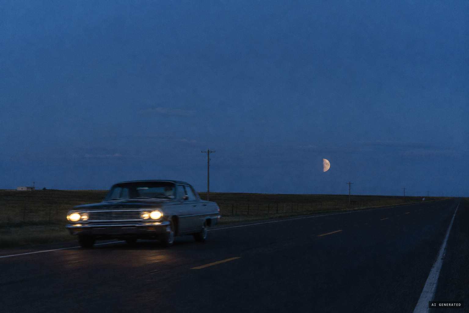 Commenters argue the moon was only first-quarter and low in the sky that night