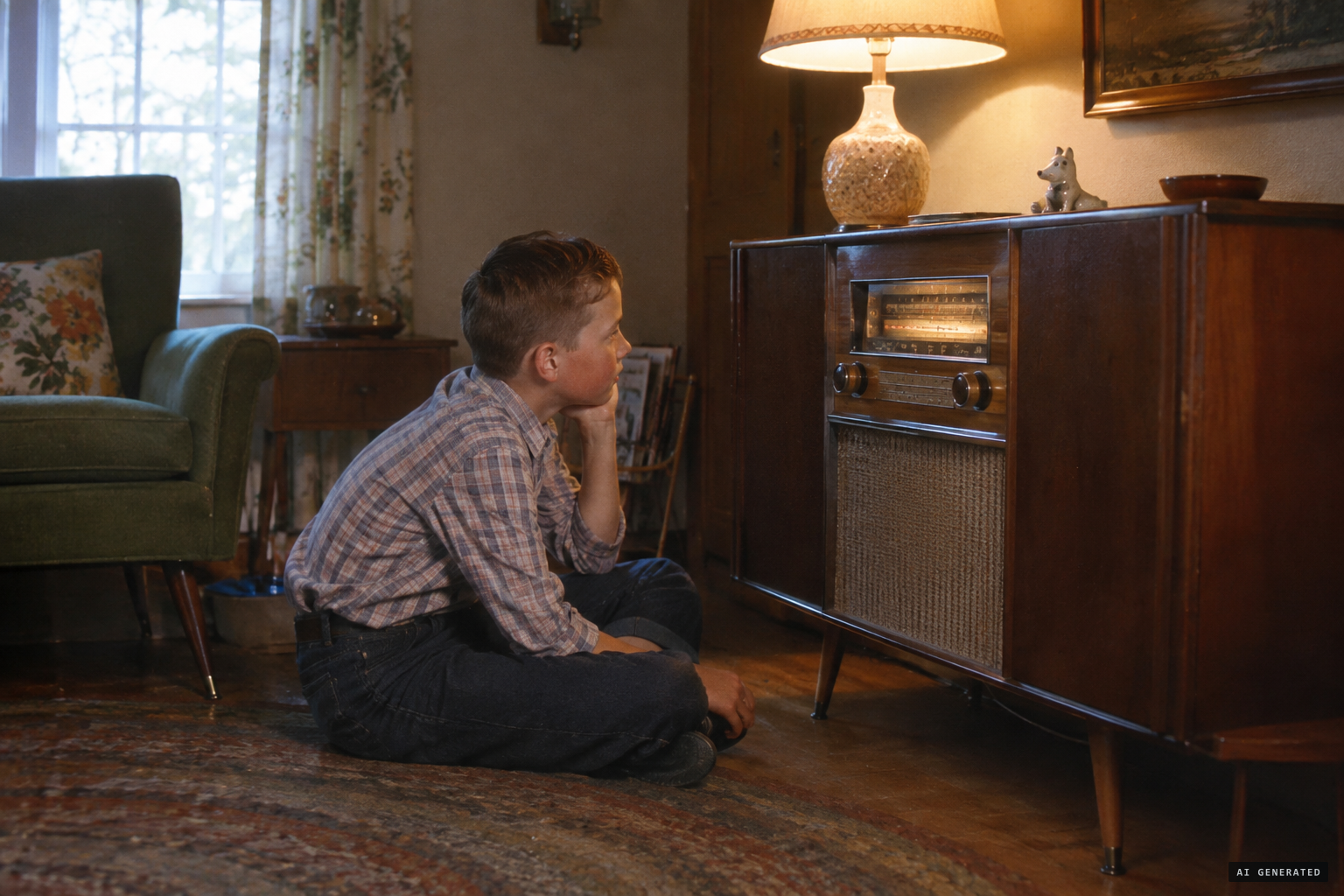A tall tale inspired by radio talks?