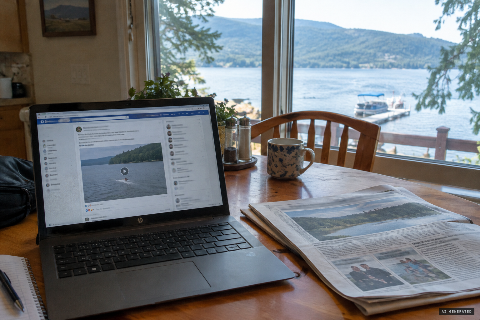 The videos spread on Facebook and in the Salmon Arm Observer