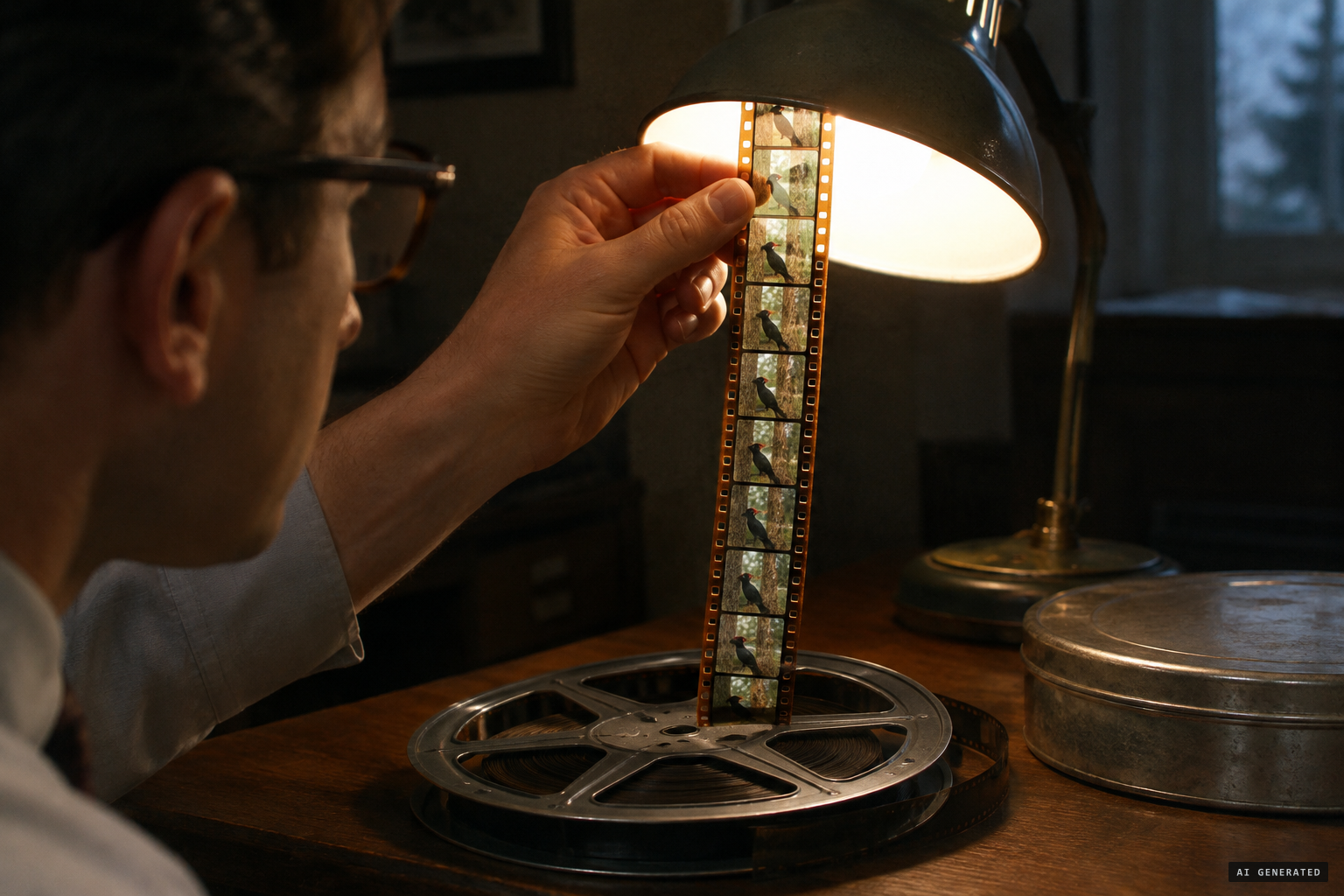 The 85-second reel of 2,041 frames, jerky footage shot from a mule