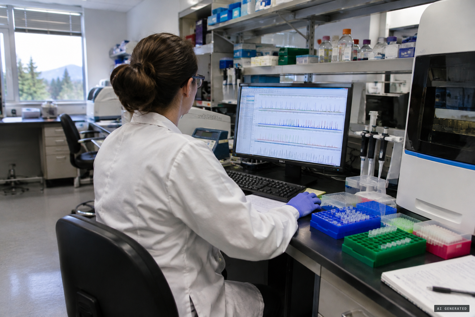The lab compares the DNA with thousands of wolf, coyote and dog samples