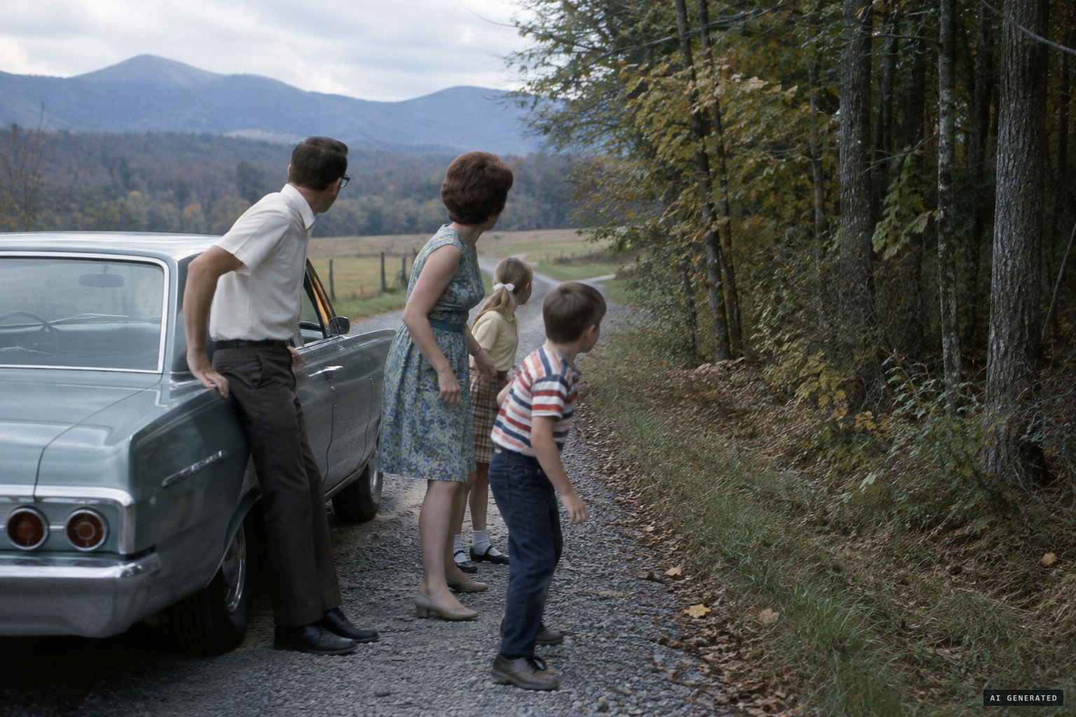 The Key family in Cades Cove hears an enormous, sickening scream