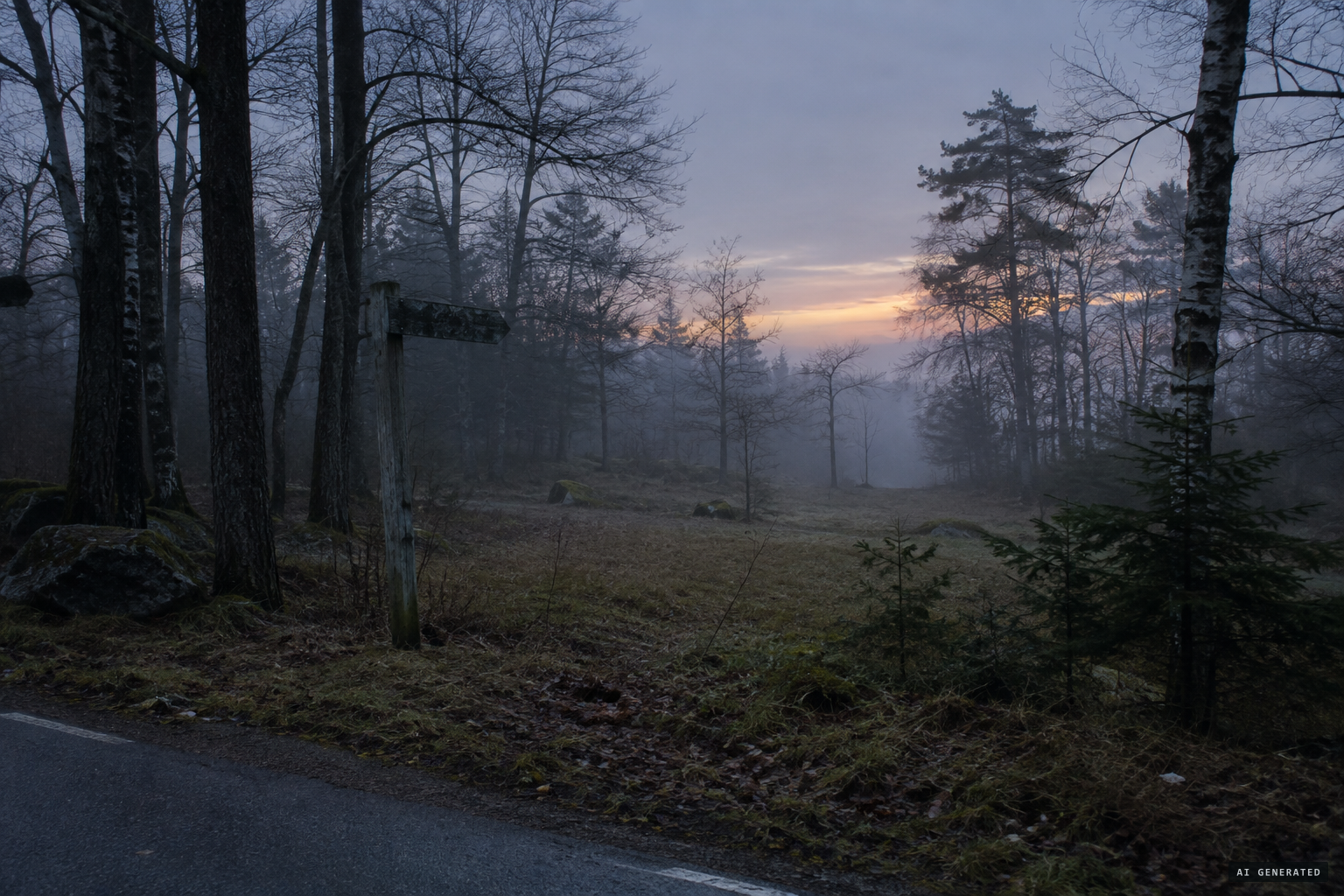 The Domsten clearing today: a monster story that outlived its own confession