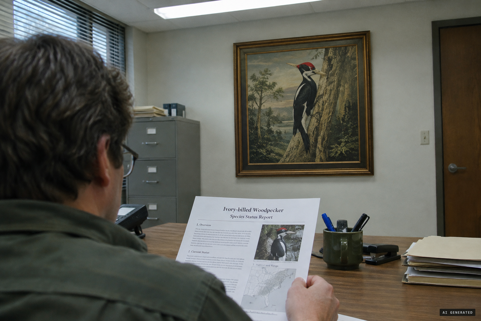 The Fish and Wildlife Service weighs declaring the species extinct