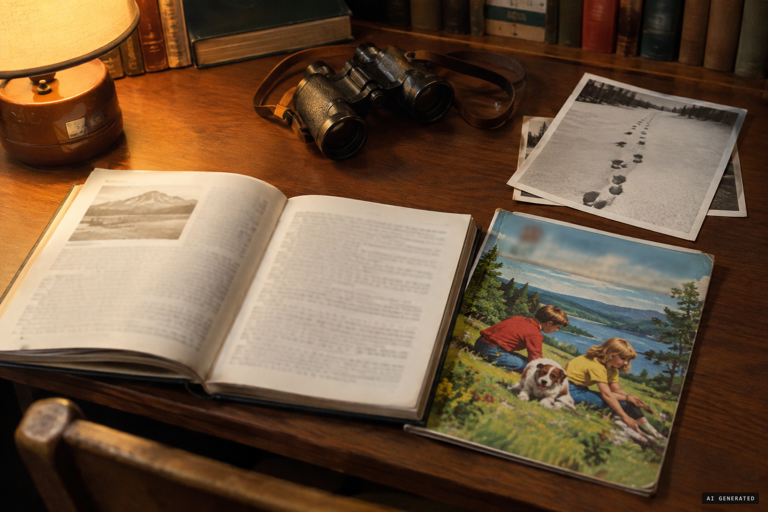 Retellings disagree: all fours or bipedal, a tent or a hut, and later-added claw marks