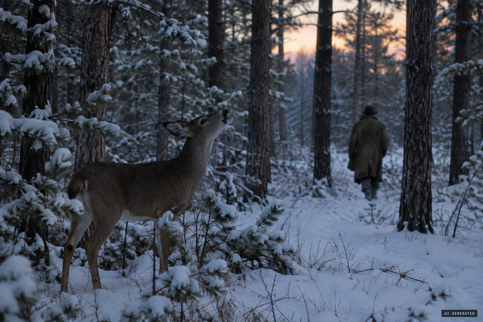 The 1932 figure: a wailing deer, or a tramp or mad man