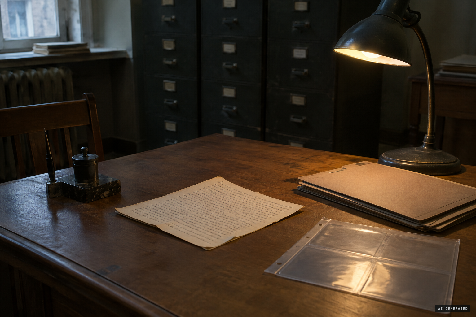 One witness's account, written 17 years later, with no photographs or records