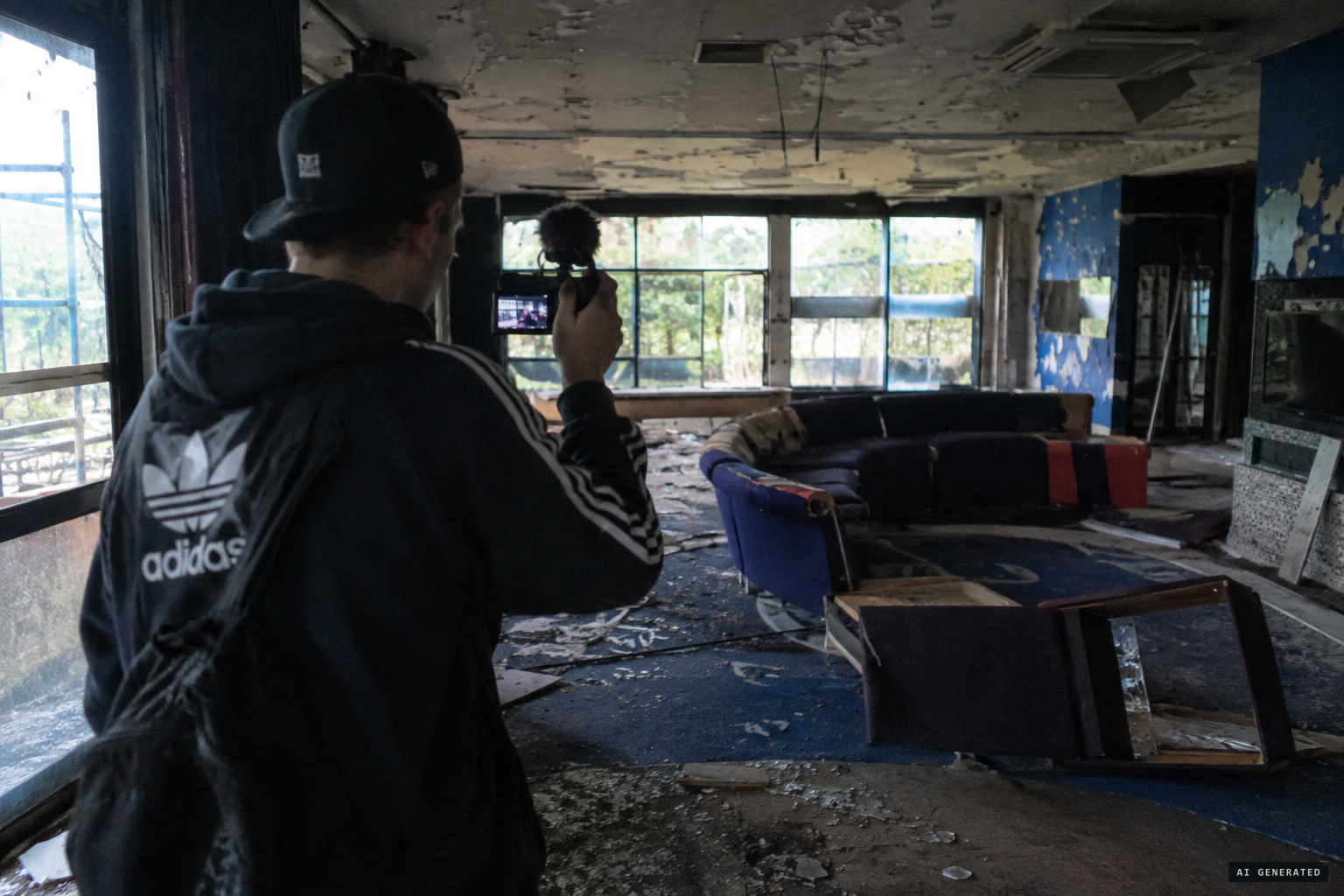 MuiTube tours the abandoned house, 2019
