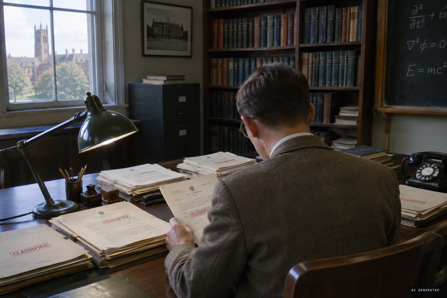 Physicist Harry Turner is asked for a classified scientific appreciation of UFO reports