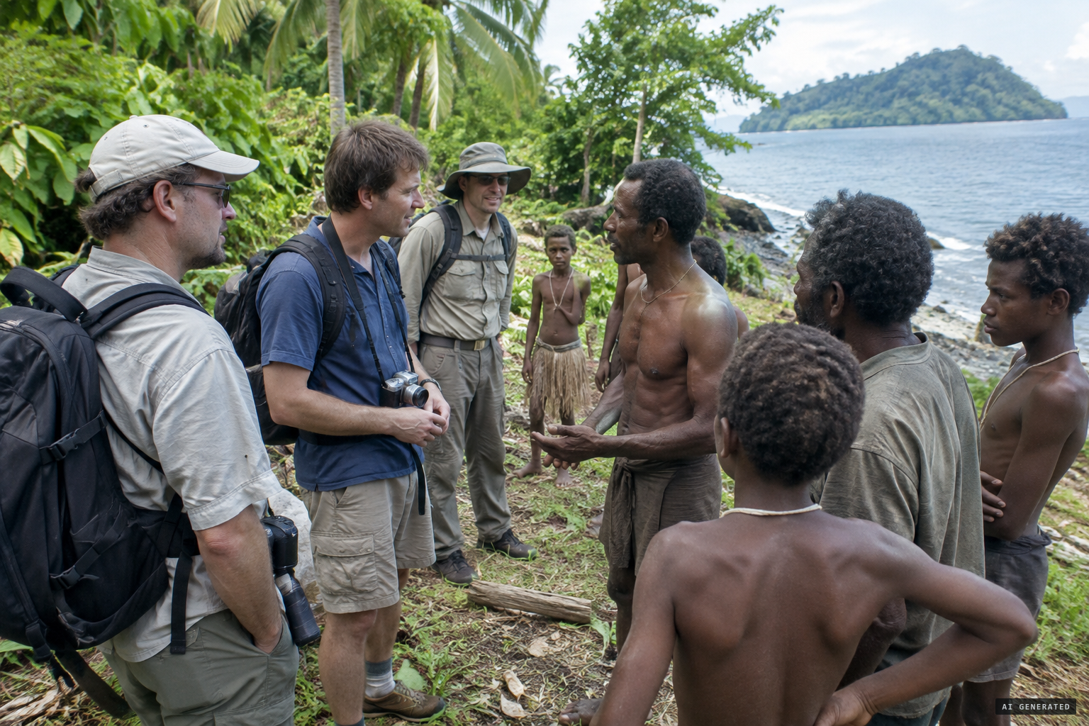 Expeditions to Umboi Island in search of the ropen