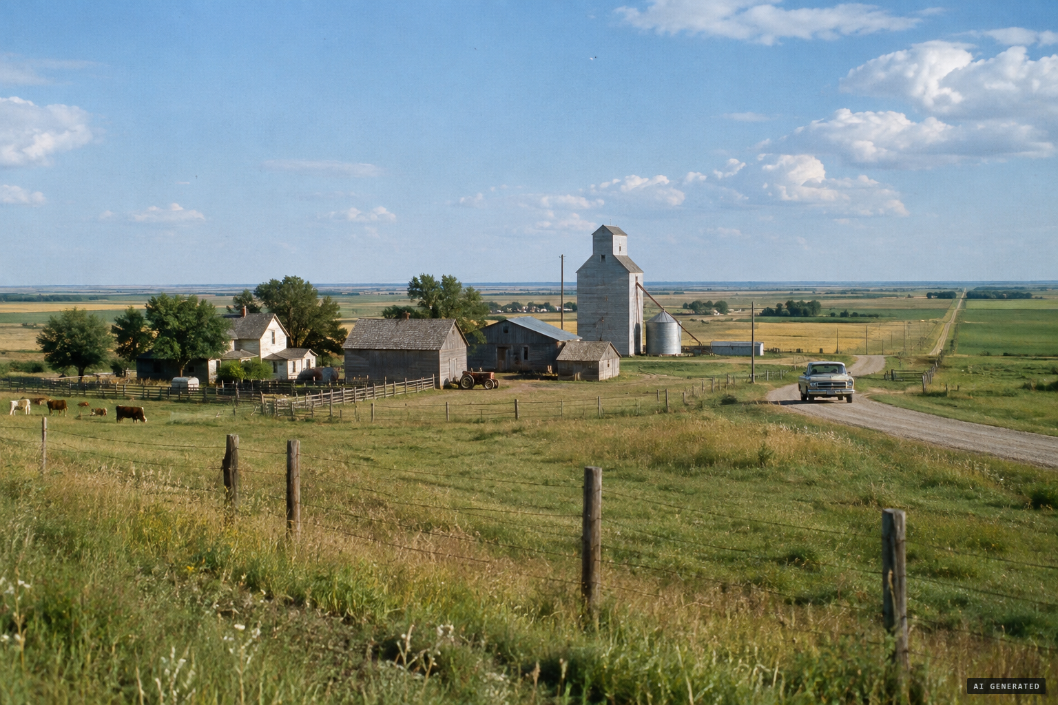 The hamlet of Duhamel in Camrose County, Alberta