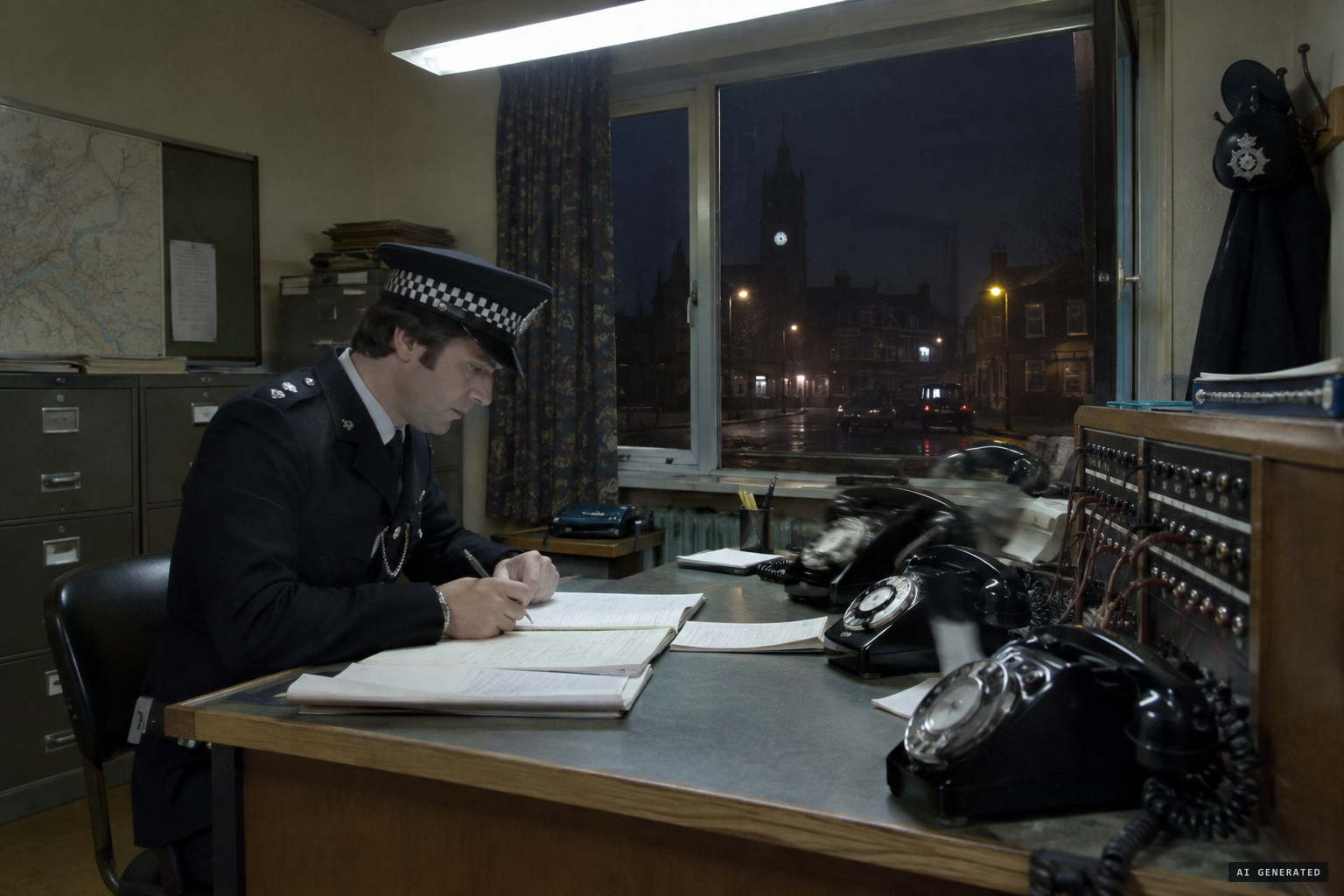 A flood of calls from the public reaches the police