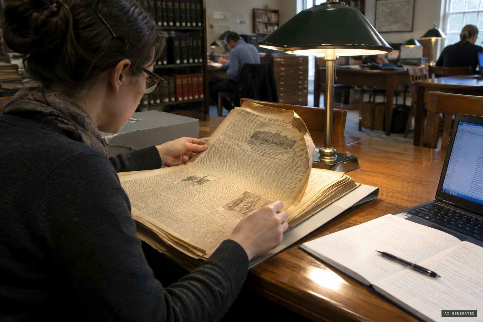 Researchers trace the hoax through old newspapers