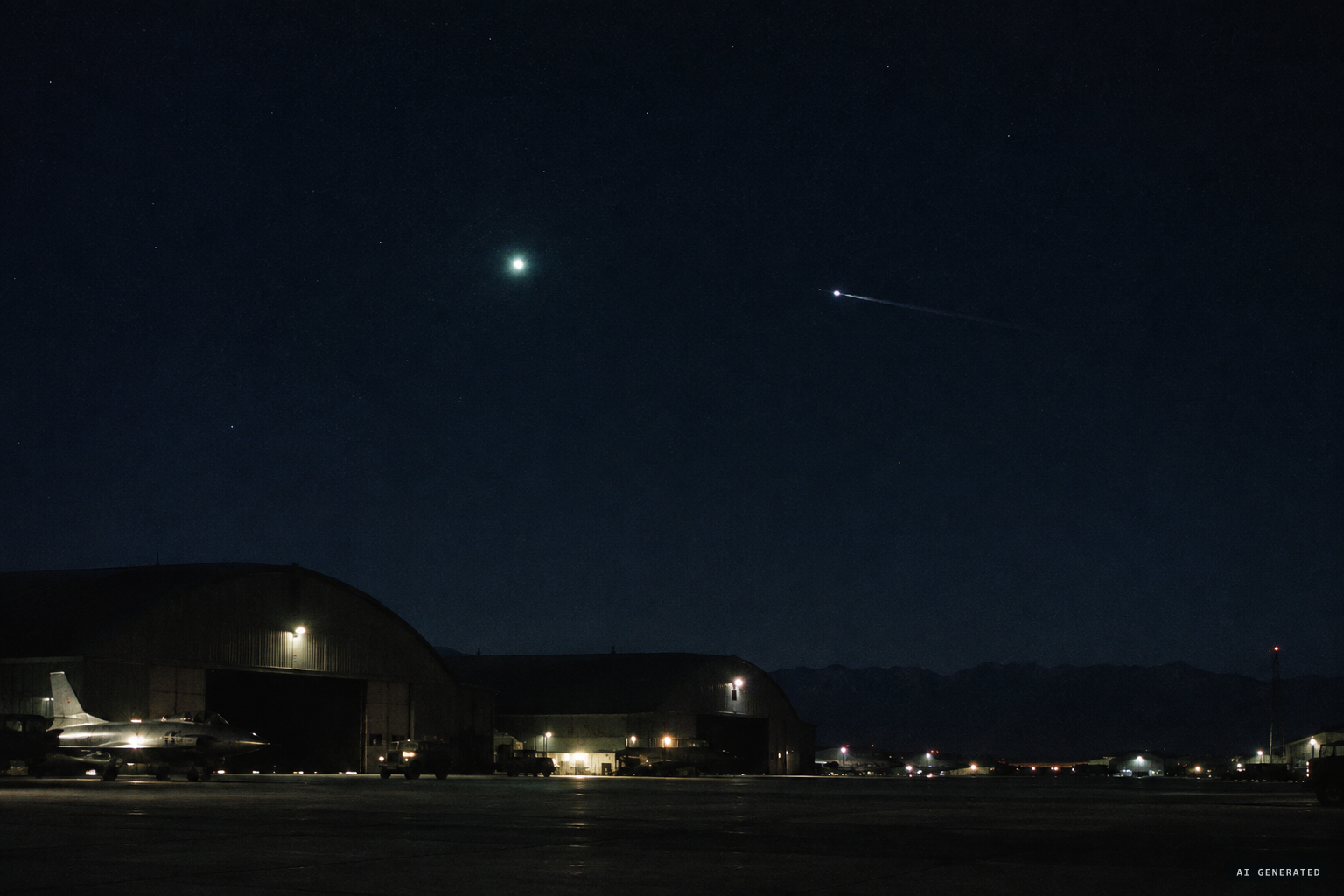 The lights hovered, then moved very fast to new positions