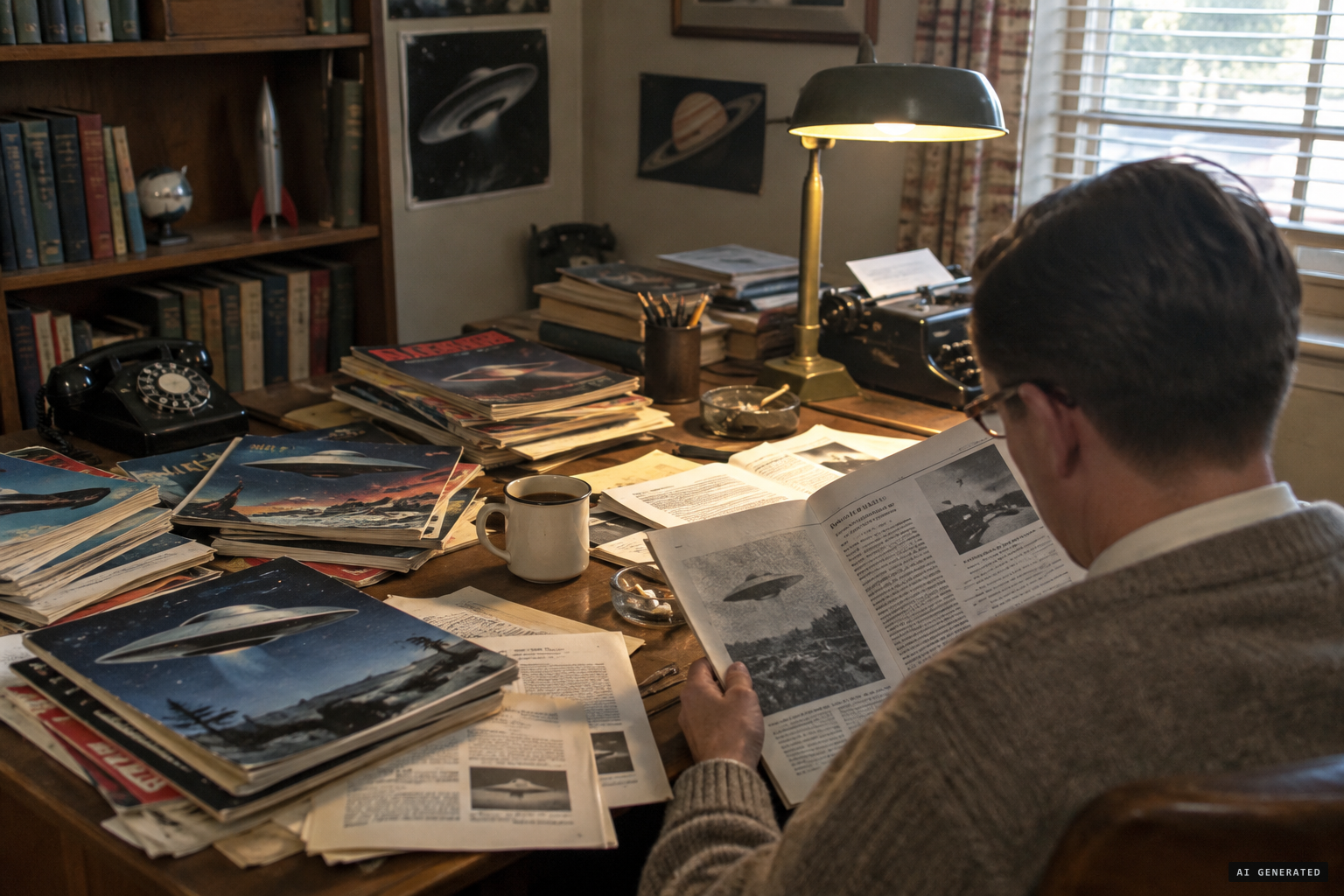 Saucer writers spread the Muroc story