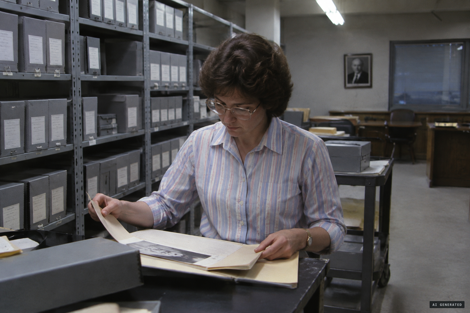 The Eisenhower Library finds nothing in the archives
