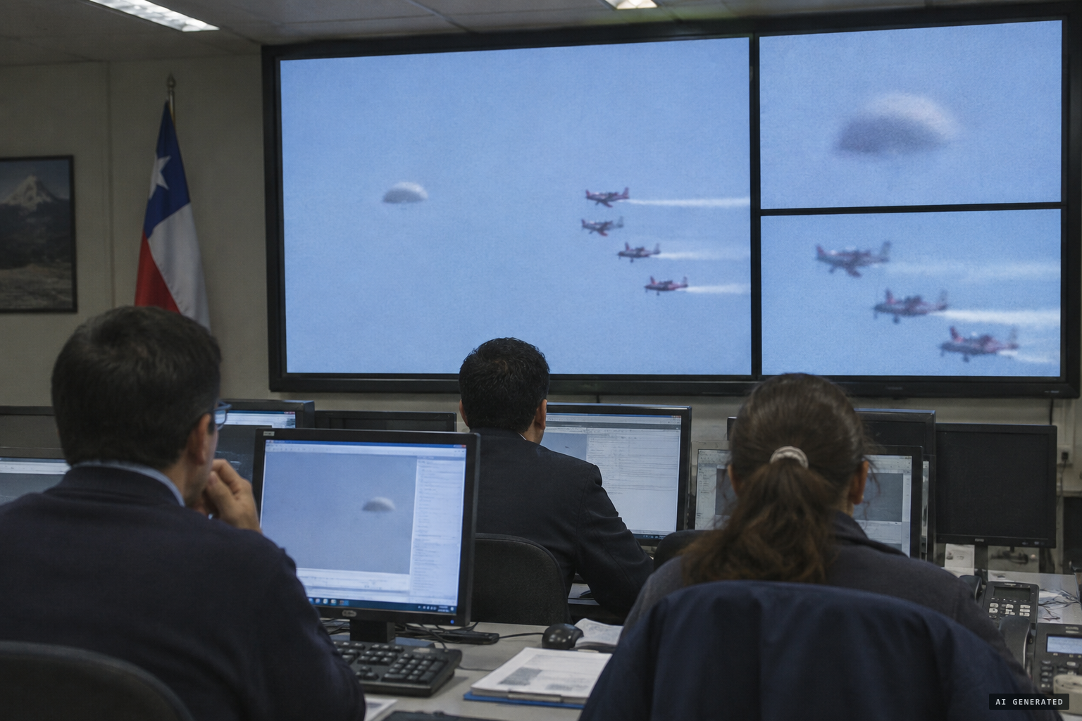 CEFAA analysts go through the footage frame by frame