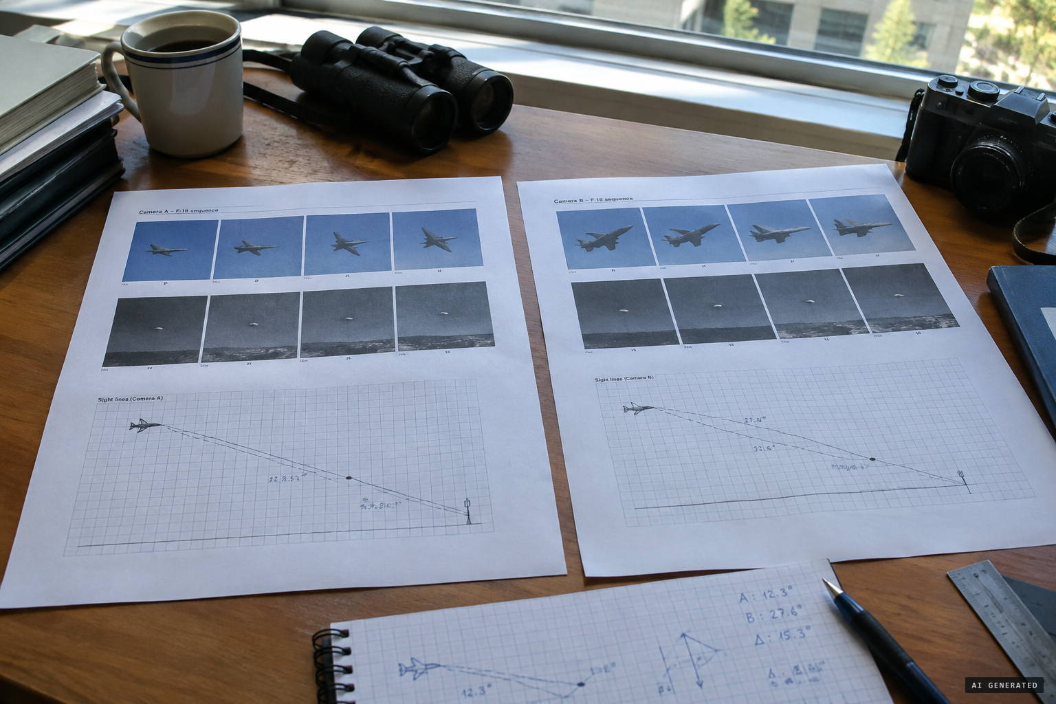 Two technical reports disagree: same object or insects?