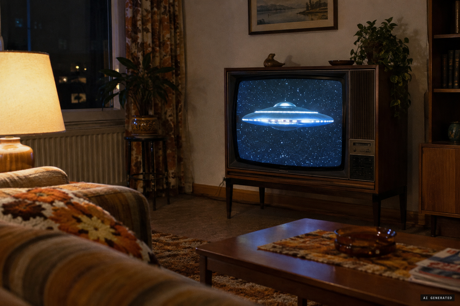 CENAP compares the domed ellipsoid to the spaceship ORION from Raumpatrouille