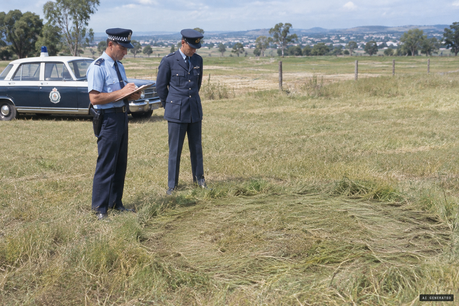 Mackay Police and the RAAF were said to have investigated