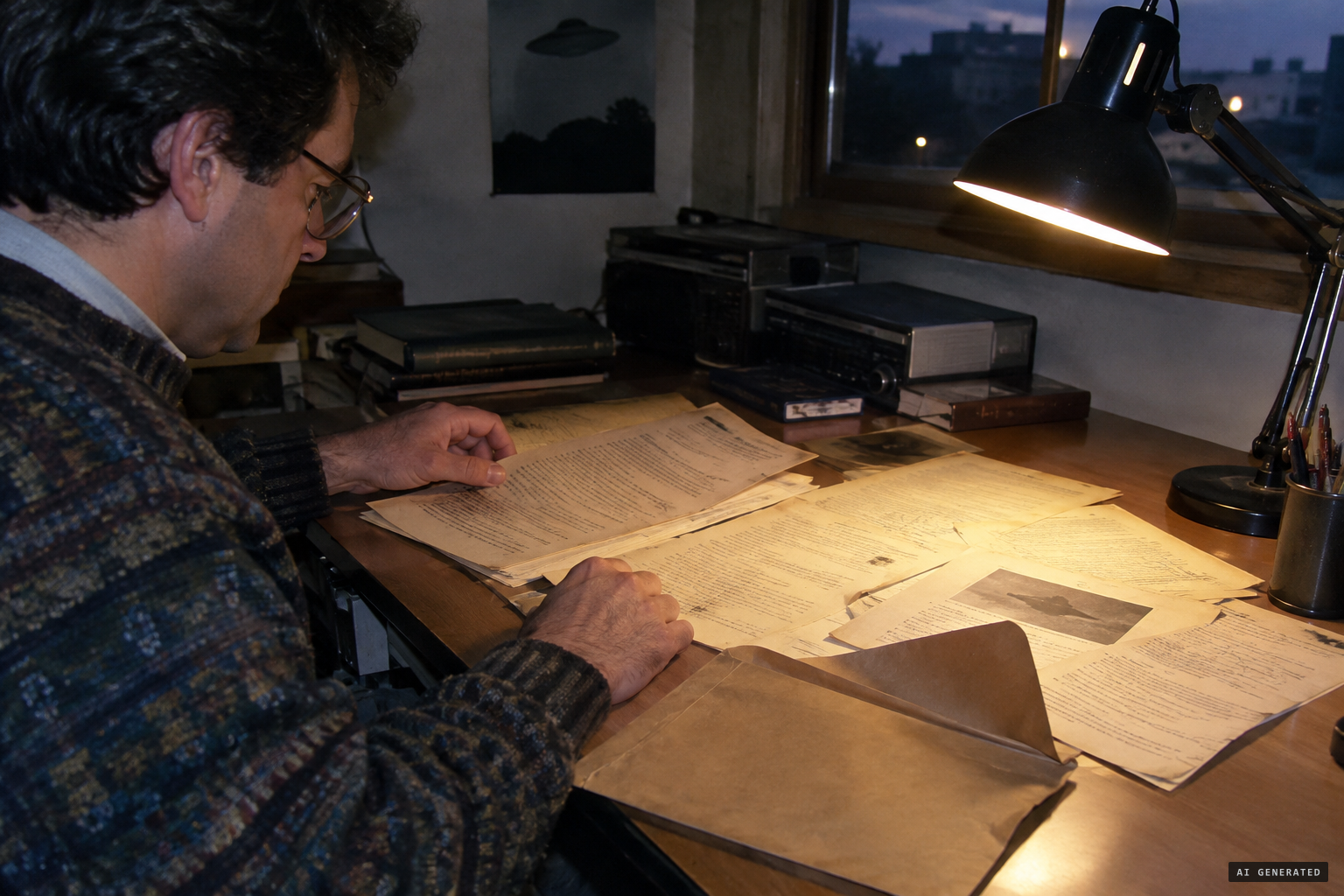 The papers mailed by the anonymous "Mister X"