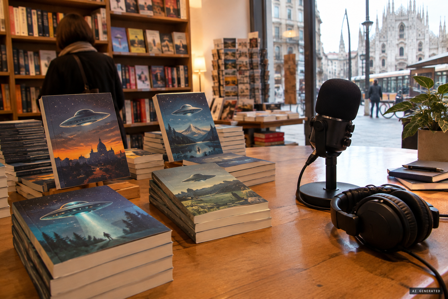 Books and podcasts keep Italy's Roswell alive