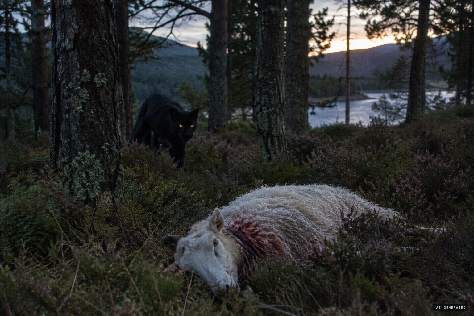 The black cat and the killings continue after the capture
