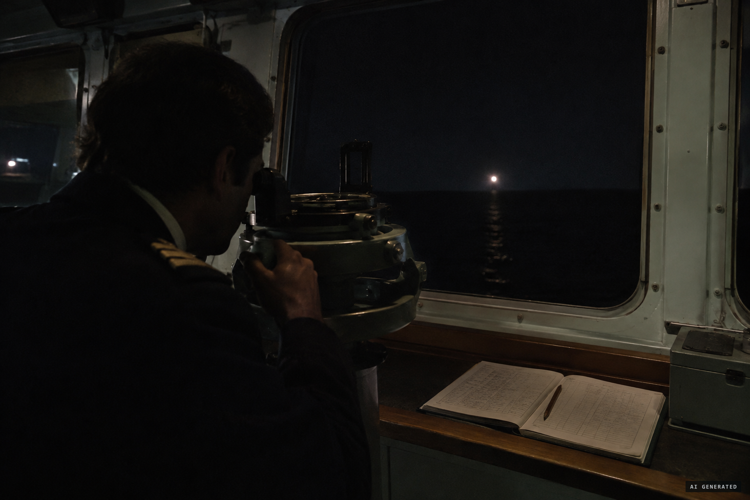Repeated readings show the light is not moving, so it cannot be a star