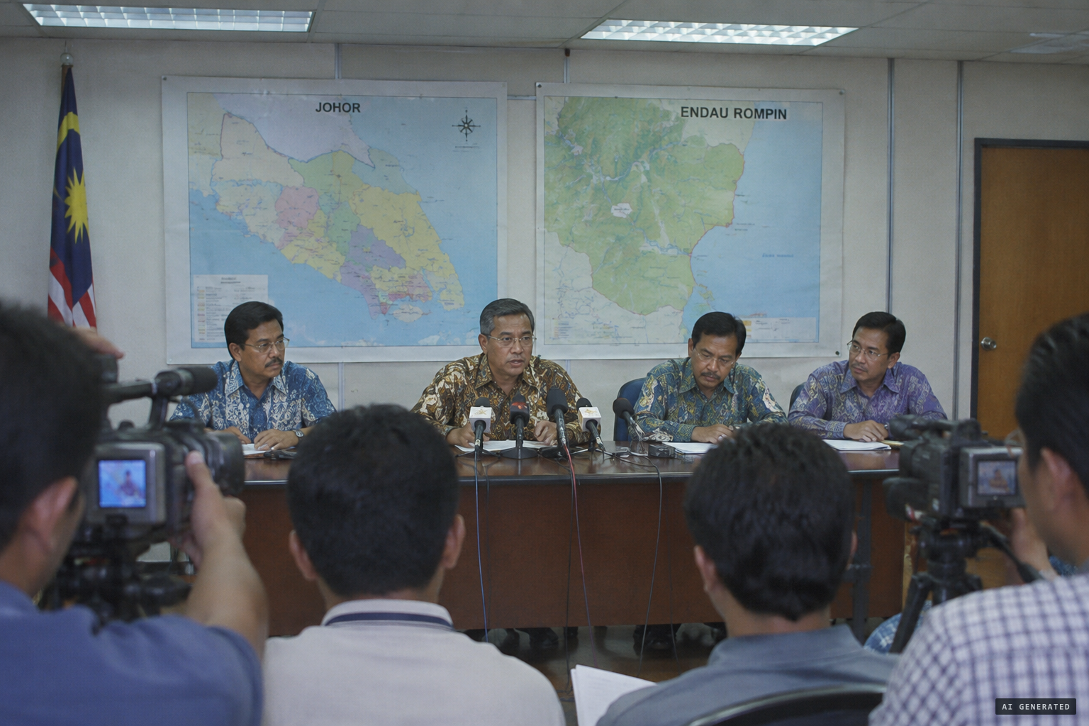 The chief minister announces an official expedition