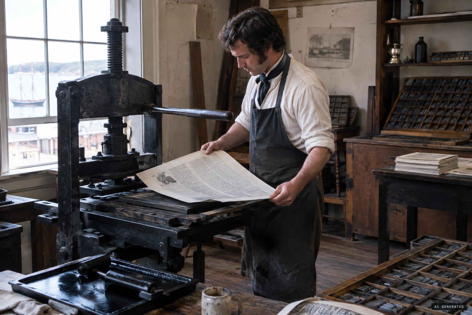 "The Sprite of the Creek!" printed in Hill's Life in New South Wales