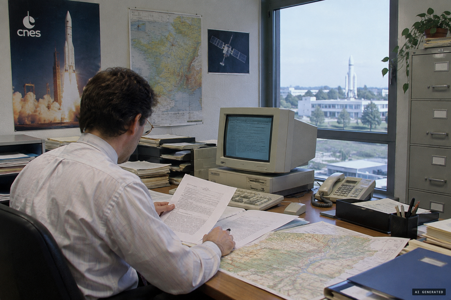 The case reaches SEPRA at CNES