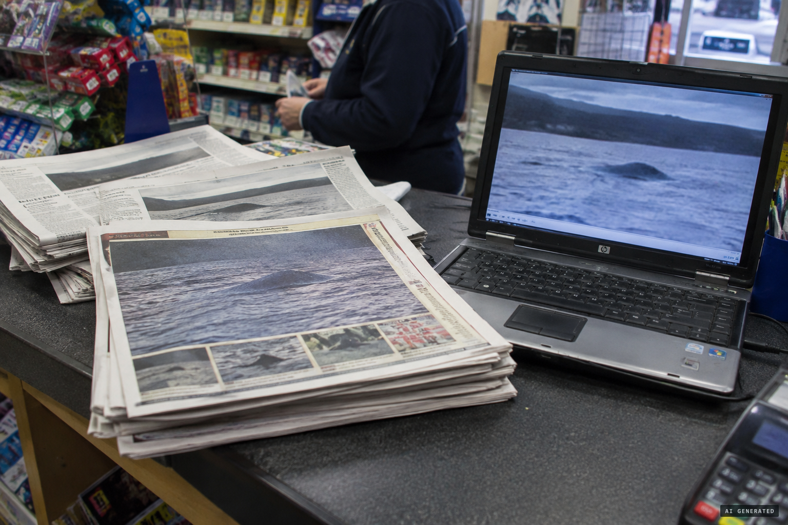 The video and stills spread through the press from 26 August 2013