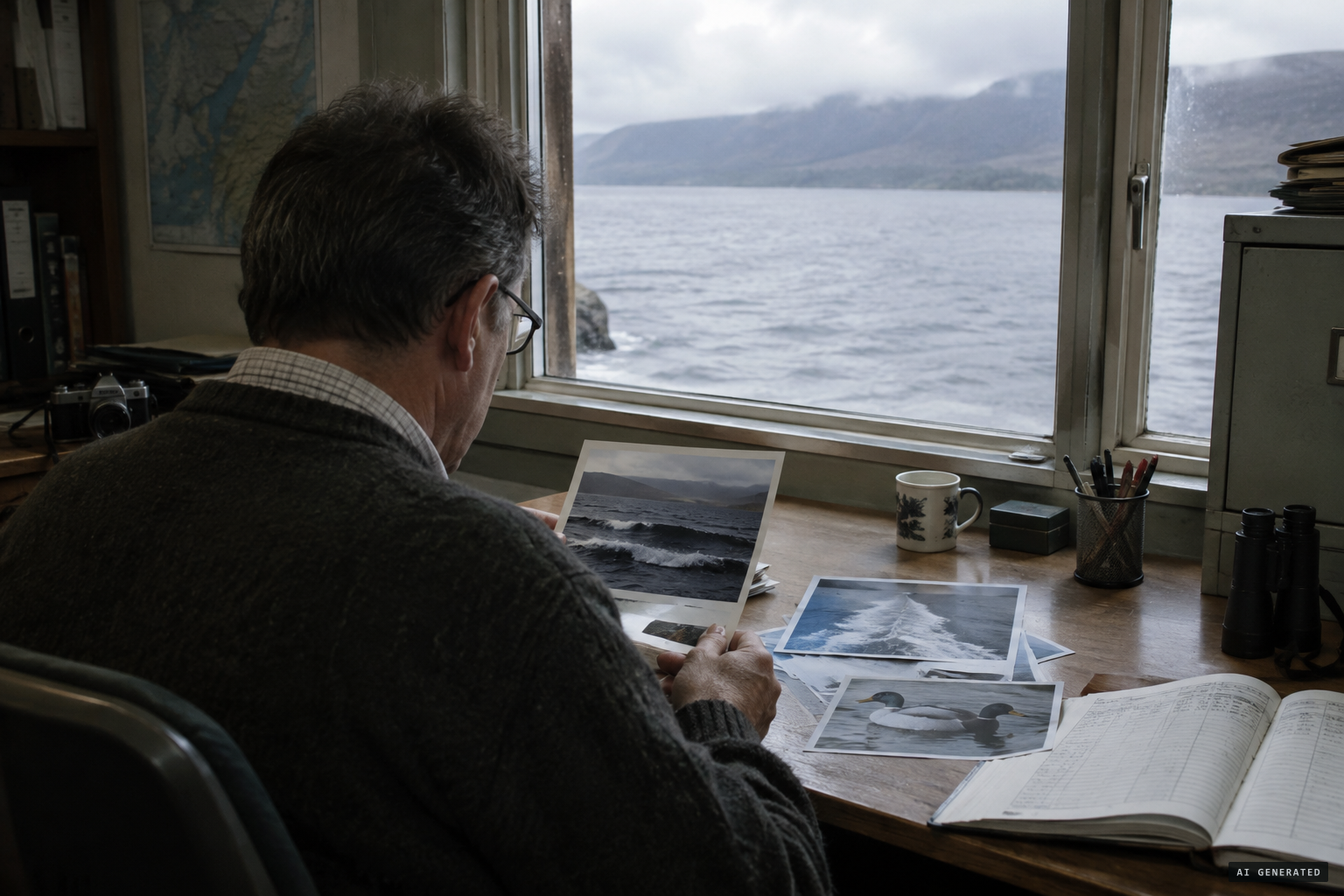 The year's reports reviewed: waves, a boat wake and a duck; none registered